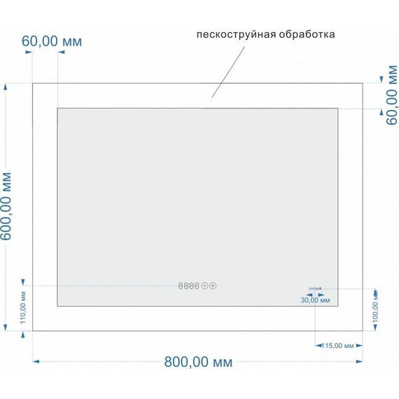 Зеркало Cersanit Design Pro 060 Led 80 см KN-LU-LED060*80-p-Os - 5 Зеркало Cersanit Design Pro 060 Led 80 см KN-LU-LED060*80-p-Os фото 5