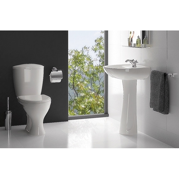 Унитаз-компакт Santeri Версия 1.P401.5.S00.00B.F с крышкой полипропилен - 2 Унитаз-компакт Santeri Версия 1.P401.5.S00.00B.F с крышкой полипропилен фото 2