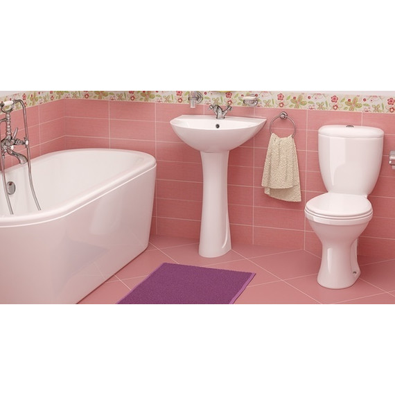 Унитаз-компакт Santeri Виктория 1.P301.6.S00.00B.F с крышкой полипропилен - 2 Унитаз-компакт Santeri Виктория 1.P301.6.S00.00B.F с крышкой полипропилен фото 2