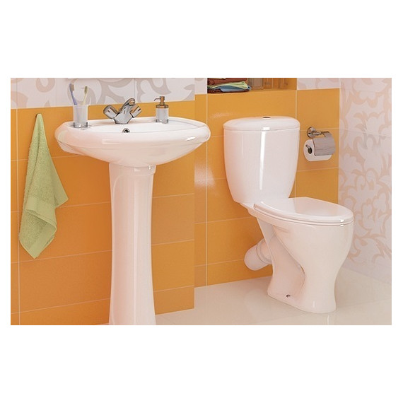 Унитаз-компакт Santeri Воротынский 1.P401.7.S00.00B.F с крышкой полипропилен - 2 Унитаз-компакт Santeri Воротынский 1.P401.7.S00.00B.F с крышкой полипропилен фото 2