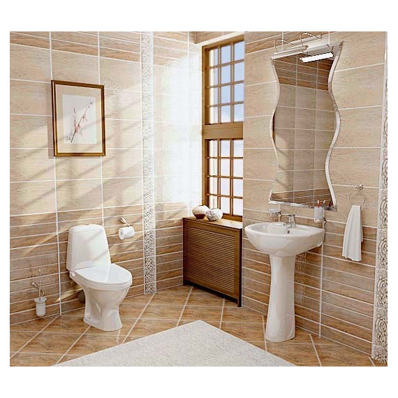 Унитаз-компакт Santeri Соната 1.P201.2.S00.00B.F с крышкой полипропилен фото 3