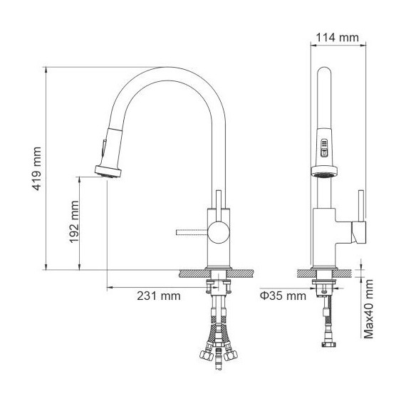Смеситель для кухни Timo Saona 2316/00FL фото 8