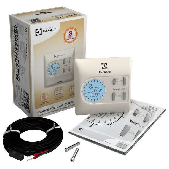 Терморегулятор программируемый Electrolux Thermotronic ETA-16 (Avantgarde) фото 2
