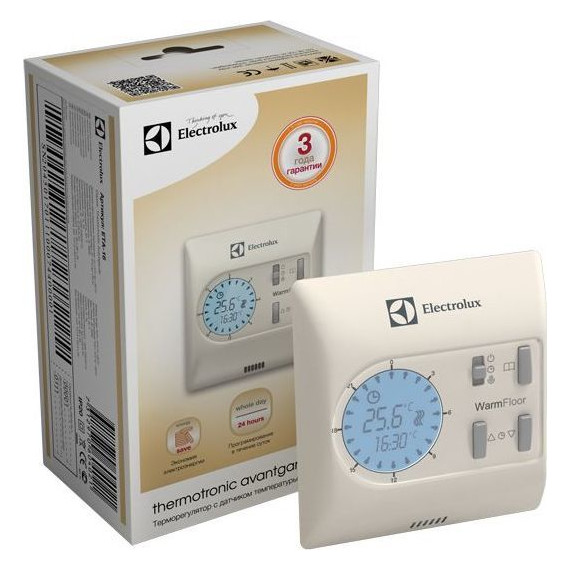 Терморегулятор программируемый Electrolux Thermotronic ETA-16 (Avantgarde) фото 3