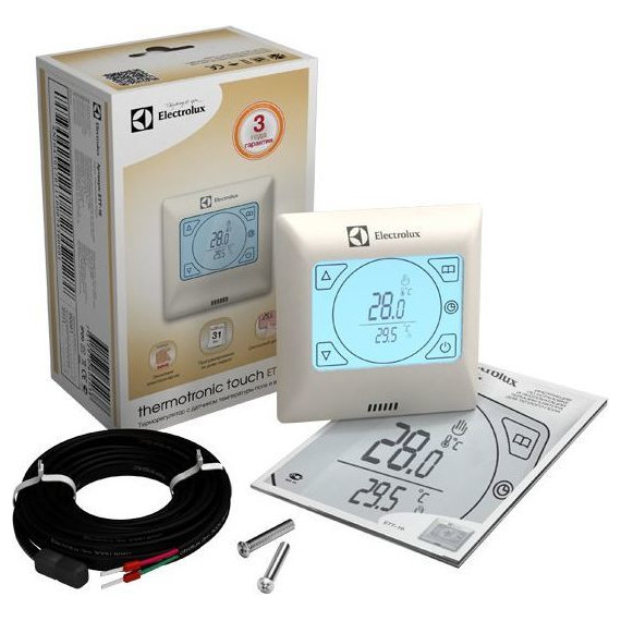 Терморегулятор программируемый Electrolux Thermotronic ETT-16 (Touch) фото 2