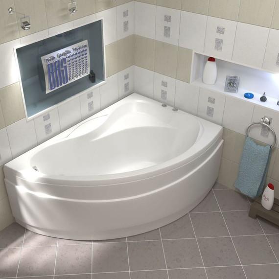 Ванна акриловая 150*90 Bas ВЕКТРА R - 5 Ванна акриловая 150*90 Bas ВЕКТРА R фото 5