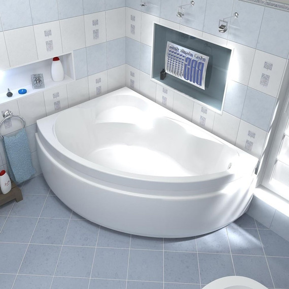 Ванна акриловая 170*110 Bas ЛАГУНА L - 4 Ванна акриловая 170*110 Bas ЛАГУНА L фото 4