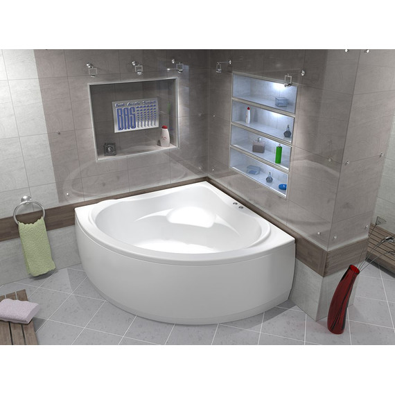 Ванна акриловая 160*160 Bas МЕГА фото 5