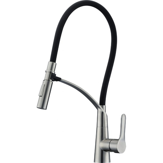 Смеситель для кухни BelBagno BB-LAM36-IN, сатин фото 