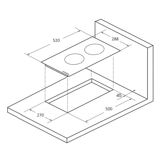 Индукционная варочная поверхность Kuppersberg ICO 302 Domino - 4 Индукционная варочная поверхность Kuppersberg ICO 302 Domino фото 4