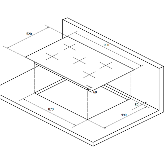 Индукционная варочная поверхность Kuppersberg IMS 901 - 5 Индукционная варочная поверхность Kuppersberg IMS 901 фото 5
