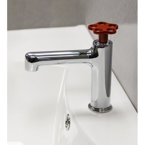 Смеситель для раковины BelBagno Roso ROS-LVM-CRM - 2 Смеситель для раковины BelBagno Roso ROS-LVM-CRM фото 2