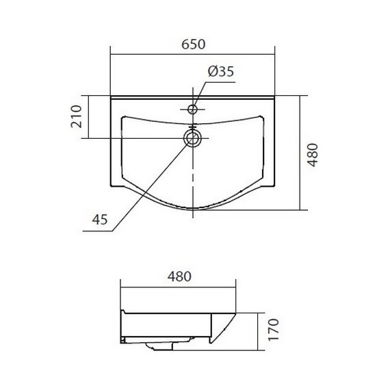 Тумба подвесная с раковиной Акватон Беверли 65 см 1A2353K0BV010, белый - 11 Тумба подвесная с раковиной Акватон Беверли 65 см 1A2353K0BV010, белый фото 11