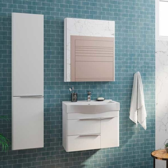 Пенал подвесной Акватон Беверли 34 см 1A235403BV01L, белый - 5 Пенал подвесной Акватон Беверли 34 см 1A235403BV01L, белый фото 5