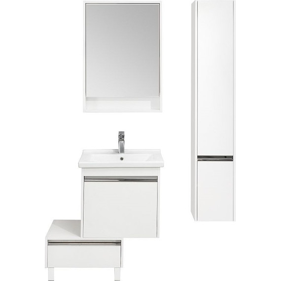 Пенал подвесной Акватон Капри 30 см 1A230503KP01R, белый - 5 Пенал подвесной Акватон Капри 30 см 1A230503KP01R, белый фото 5