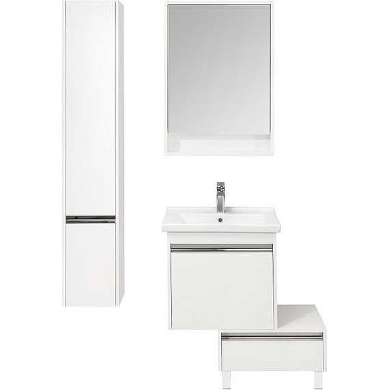 Пенал подвесной Акватон Капри 30 см 1A230503KP01L, белый фото 5