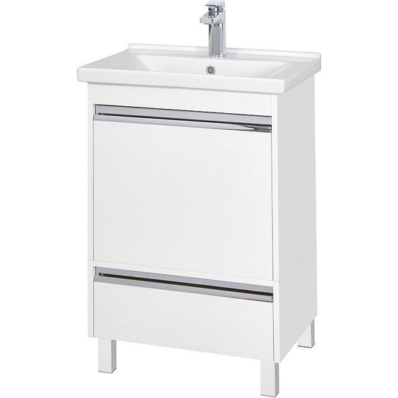 Тумба подвесная с раковиной Акватон Капри 60 см 1A2301K1KP010, белый - 13 Тумба подвесная с раковиной Акватон Капри 60 см 1A2301K1KP010, белый фото 13