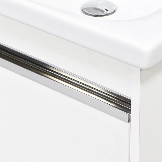 Тумба подвесная с раковиной Акватон Капри 60 см 1A2301K1KP010, белый - 7 Тумба подвесная с раковиной Акватон Капри 60 см 1A2301K1KP010, белый фото 7