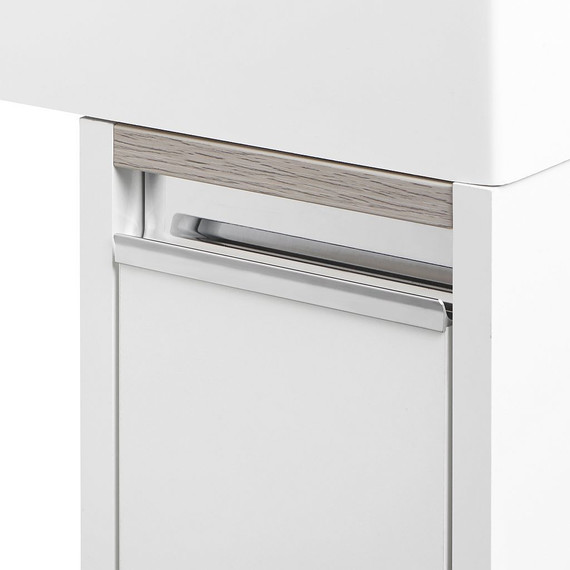 Тумба напольная с раковиной-столешницей Акватон Лондри 80 см 1A2361K0LH010, белый - 6 Тумба напольная с раковиной-столешницей Акватон Лондри 80 см 1A2361K0LH010, белый фото 6