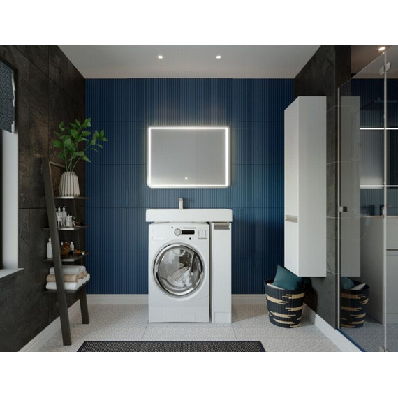 Пенал подвесной Акватон Лондри 34 см 1A236203LH010, белый - 4 Пенал подвесной Акватон Лондри 34 см 1A236203LH010, белый фото 4