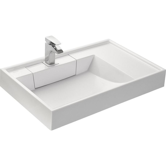 Тумба напольная с раковиной-столешницей Акватон Лондри 80 см 1A2361K0LH010, белый - 7 Тумба напольная с раковиной-столешницей Акватон Лондри 80 см 1A2361K0LH010, белый фото 7