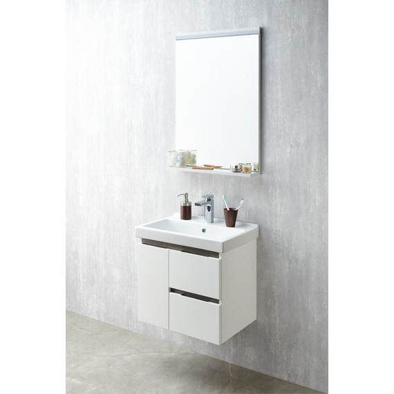 Зеркало Акватон Рене 60 см 1A222302NR010, белый - 2 Зеркало Акватон Рене 60 см 1A222302NR010, белый фото 2