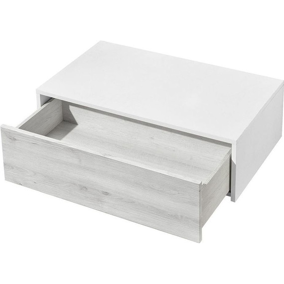 Модуль подвесной Акватон Сакура 80 см 1A236603SKW80, белый/ольха наварра фото 2