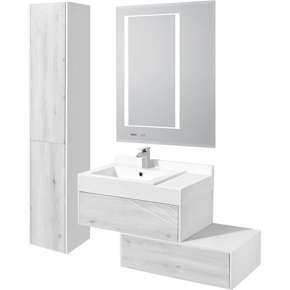 Зеркало Акватон Сакура 80 см Led 1A236502SKW80 - 4 Зеркало Акватон Сакура 80 см Led 1A236502SKW80 фото 4