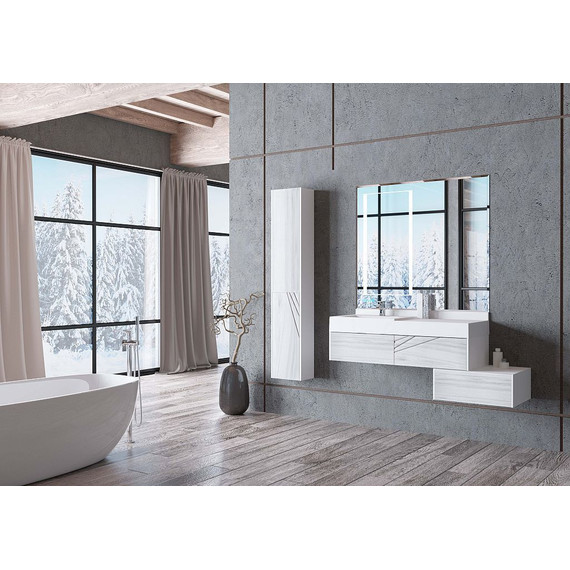 Зеркало Акватон Сакура 120 см Led 1A220002SKW80 - 4 Зеркало Акватон Сакура 120 см Led 1A220002SKW80 фото 4