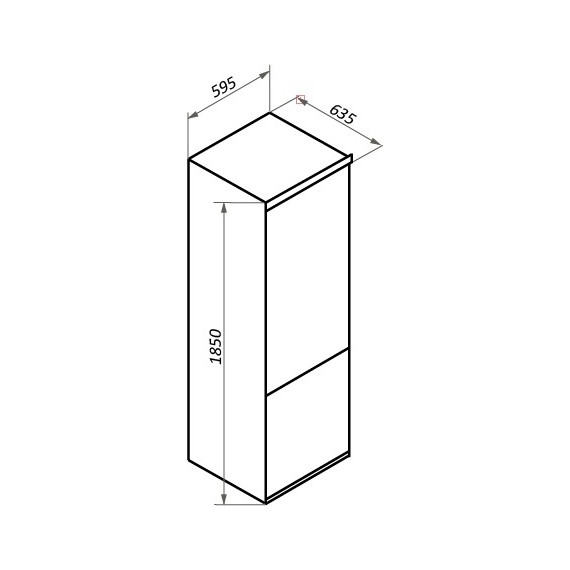 Двухкамерный холодильник Maunfeld MFF185NFB фото 12