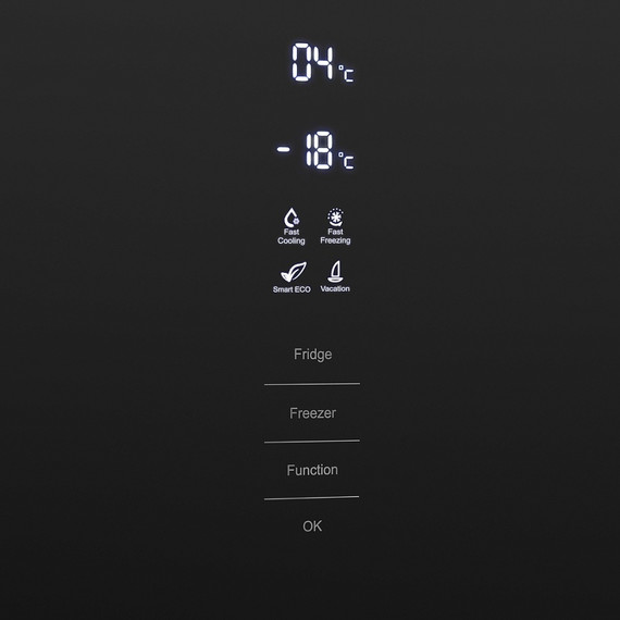 Двухкамерный холодильник Maunfeld MFF185NFB фото 6