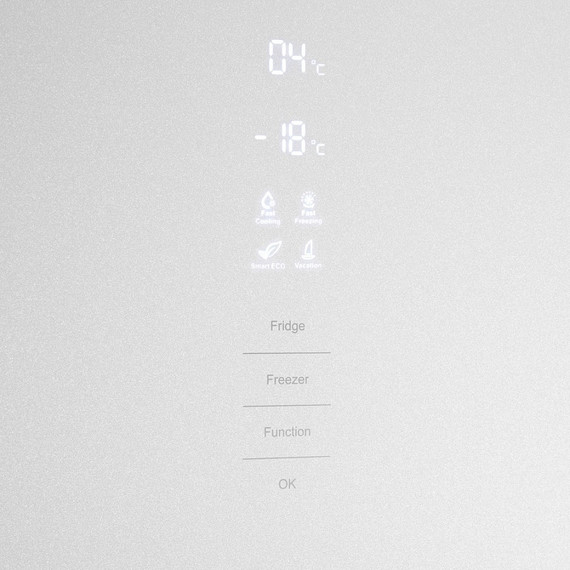 Двухкамерный холодильник Maunfeld MFF185NFW фото 6