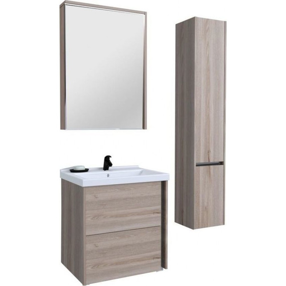 Зеркало-шкаф Акватон Стоун 60 см 1A231502SX850, сосна арлингтон - 4 Зеркало-шкаф Акватон Стоун 60 см 1A231502SX850, сосна арлингтон фото 4