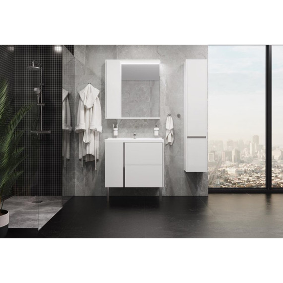 Тумба подвесная с раковиной Акватон Стоун 80 см 1A2282K1SX010, белый - 10 Тумба подвесная с раковиной Акватон Стоун 80 см 1A2282K1SX010, белый фото 10