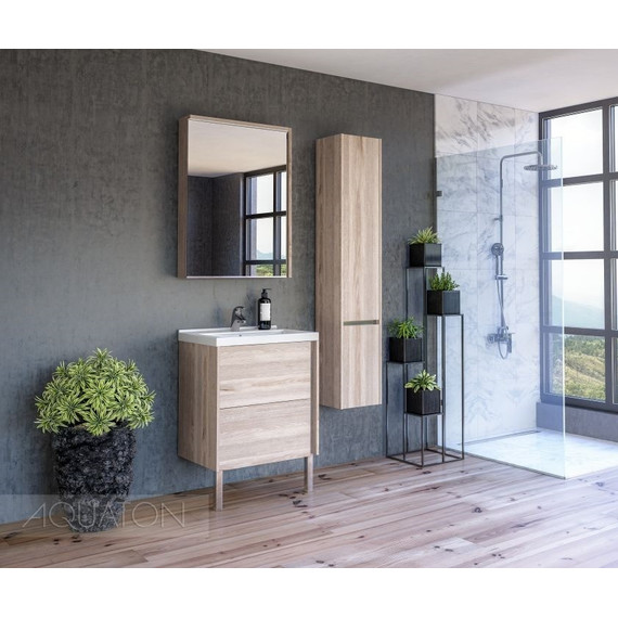 Пенал подвесной Акватон Стоун 30 см 1A228403SX850, сосна арлингтон - 4 Пенал подвесной Акватон Стоун 30 см 1A228403SX850, сосна арлингтон фото 4