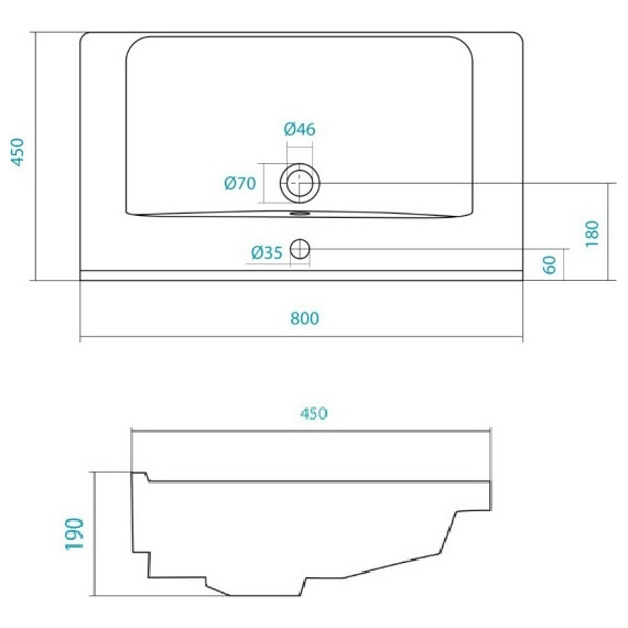 Тумба подвесная с раковиной Акватон Флай 80 см 1A2374K0FAX10, белый/дуб крафт - 9 Тумба подвесная с раковиной Акватон Флай 80 см 1A2374K0FAX10, белый/дуб крафт фото 9