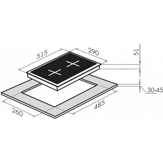 Газовая варочная поверхность Maunfeld EGHG.32.1CB/G Domino - 17 Газовая варочная поверхность Maunfeld EGHG.32.1CB/G Domino фото 17