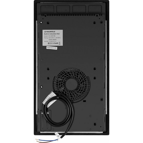 Индукционная варочная поверхность Maunfeld EVI.292F-BK Domino - 6 Индукционная варочная поверхность Maunfeld EVI.292F-BK Domino фото 6