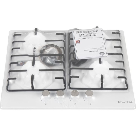 Газовая варочная поверхность Maunfeld EGHE.64.3EW/G - 5 Газовая варочная поверхность Maunfeld EGHE.64.3EW/G фото 5