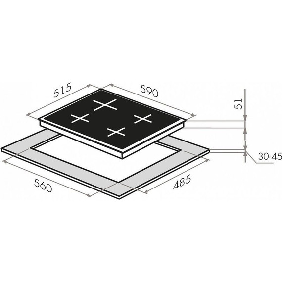 Газовая варочная поверхность Maunfeld EGHG.64.23CB/G - 20 Газовая варочная поверхность Maunfeld EGHG.64.23CB/G фото 20