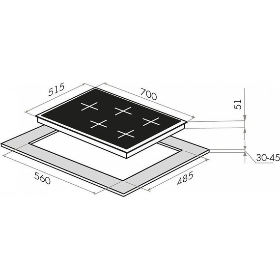 Газовая варочная поверхность Maunfeld EGHE.75.33CBG1.R/G - 18 Газовая варочная поверхность Maunfeld EGHE.75.33CBG1.R/G фото 18