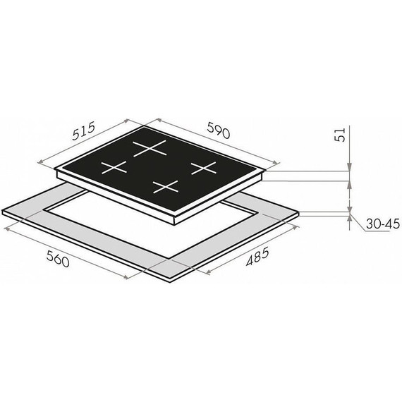 Газовая варочная поверхность Maunfeld EGHG.64.43CB/G - 17 Газовая варочная поверхность Maunfeld EGHG.64.43CB/G фото 17
