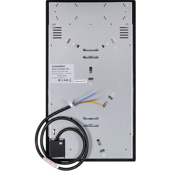Электрическая варочная поверхность Maunfeld EVCE.292F.D-BK Domino - 6 Электрическая варочная поверхность Maunfeld EVCE.292F.D-BK Domino фото 6