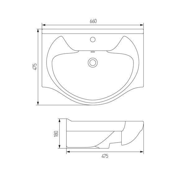 Тумба напольная с раковиной Акватон ЛИАНА 65 см 1A1657K0LL010, белый - 7 Тумба напольная с раковиной Акватон ЛИАНА 65 см 1A1657K0LL010, белый фото 7