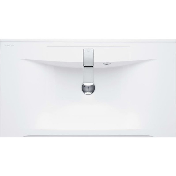 Тумба подвесная с раковиной Акватон Диор 120 см 1A110601DR010, белый фото 8