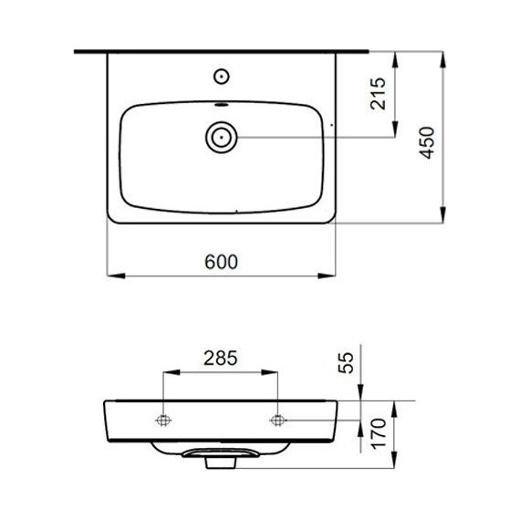 Тумба подвесная с раковиной Акватон Сильва 60 см 1A2118K1SIW60, дуб фьорд - 9 Тумба подвесная с раковиной Акватон Сильва 60 см 1A2118K1SIW60, дуб фьорд фото 9