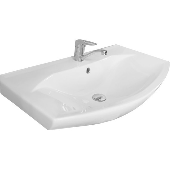 Тумба напольная с раковиной Акватон Ария 80Н см 1A1413K0AA010, белый - 8 Тумба напольная с раковиной Акватон Ария 80Н см 1A1413K0AA010, белый фото 8