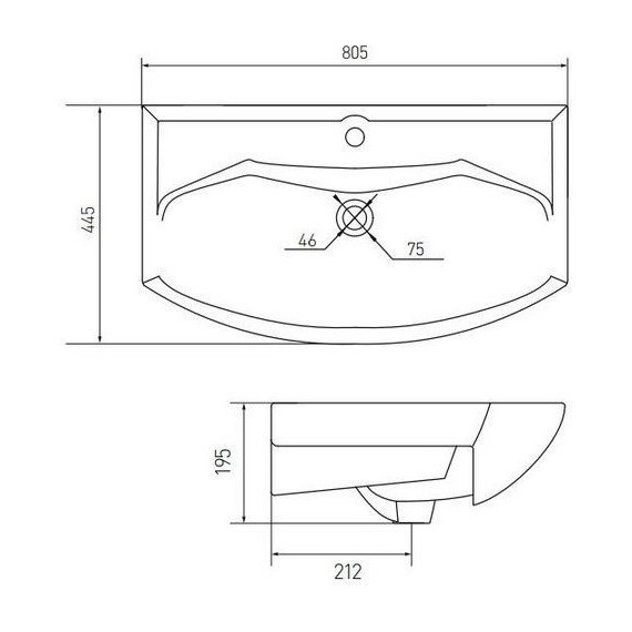 Тумба напольная с раковиной Акватон Рико 80 см 1A2154K1RIB90, белый/ясень - 10 Тумба напольная с раковиной Акватон Рико 80 см 1A2154K1RIB90, белый/ясень фото 10