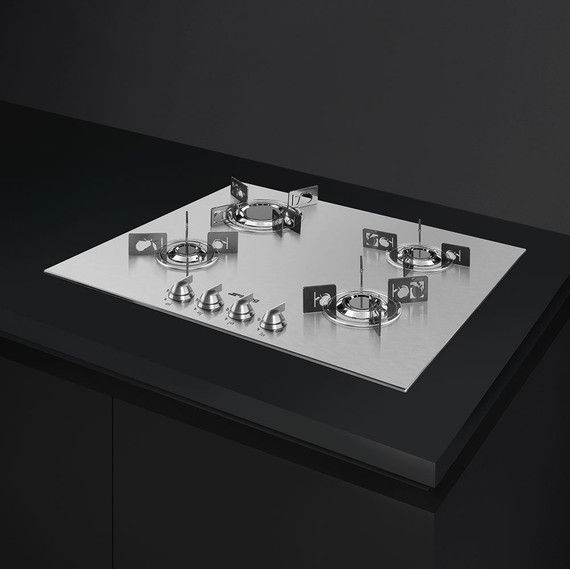 Газовая варочная поверхность Smeg Dolce Stil Novo PXL664 фото 3