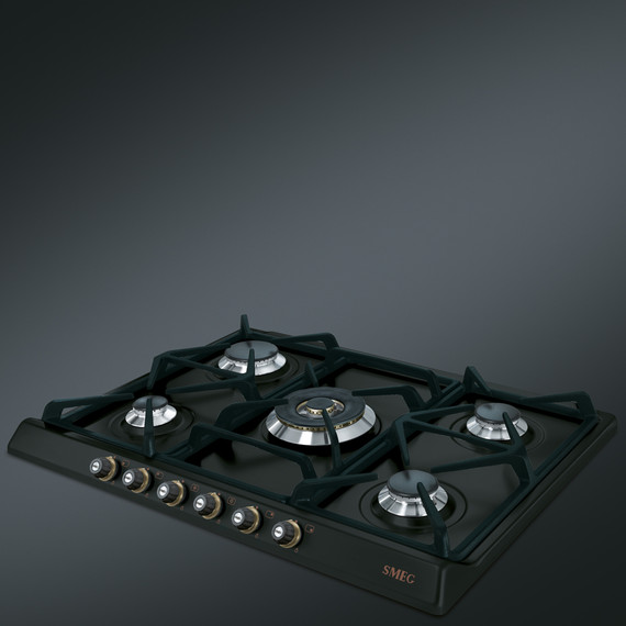 Газовая варочная поверхность Smeg Cortina SR775AO фото 2